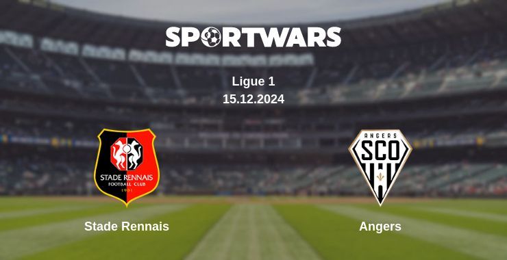 Stade Rennais — Angers watch online for free 15.12.2024