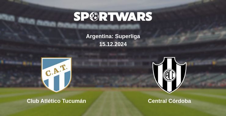 Club Atlético Tucumán — Central Córdoba watch online for free 15.12.2024