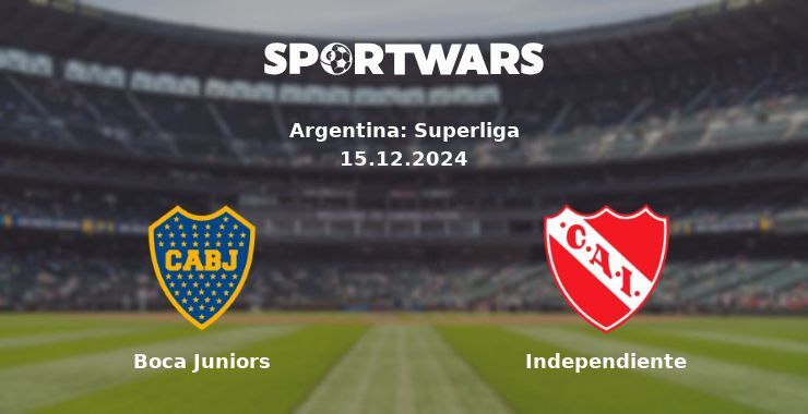 Boca Juniors — Independiente watch online for free 15.12.2024