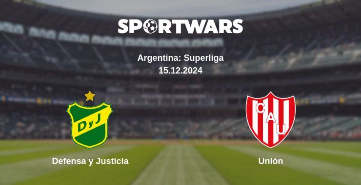 Defensa y Justicia — Unión watch online for free 15.12.2024