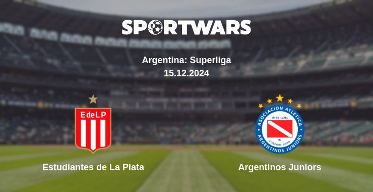 Estudiantes de La Plata — Argentinos Juniors watch online for free 15.12.2024