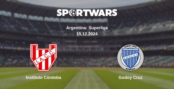 Result of the Instituto Córdoba — Godoy Cruz match, 14.12.2024