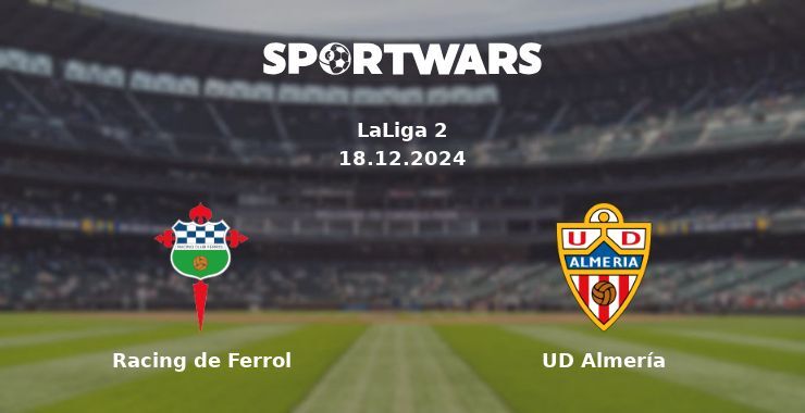 Racing de Ferrol — UD Almería watch online for free 18.12.2024