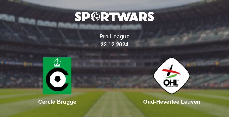 Cercle Brugge — Oud-Heverlee Leuven watch online broadcast, 22.12.2024