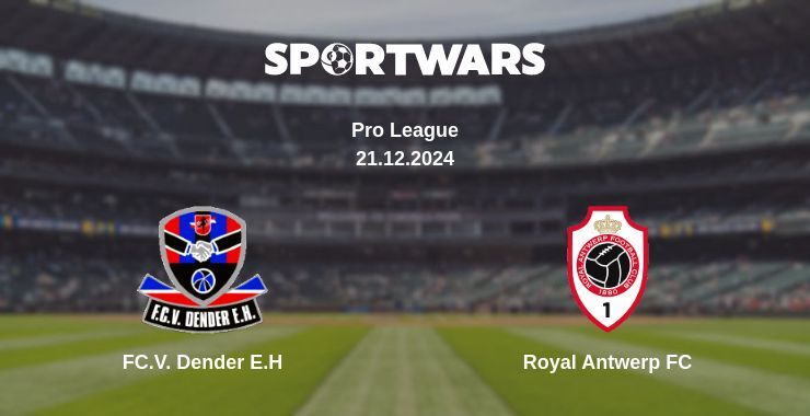 FC.V. Dender E.H — Royal Antwerp FC watch online broadcast, 21.12.2024