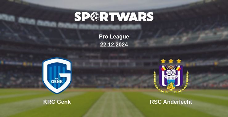 KRC Genk — RSC Anderlecht watch online broadcast, 22.12.2024