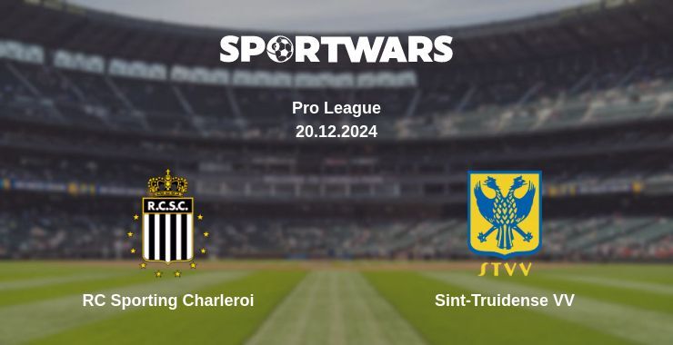 RC Sporting Charleroi — Sint-Truidense VV watch online for free 21.12.2024