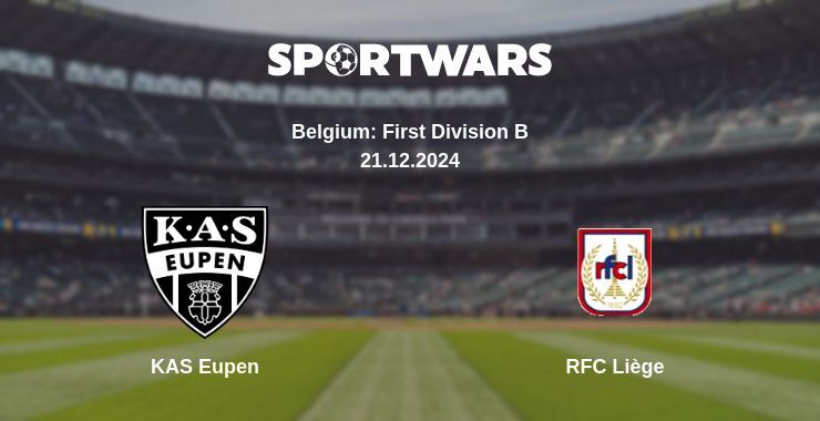 Result of the KAS Eupen — RFC Liège match, 21.12.2024