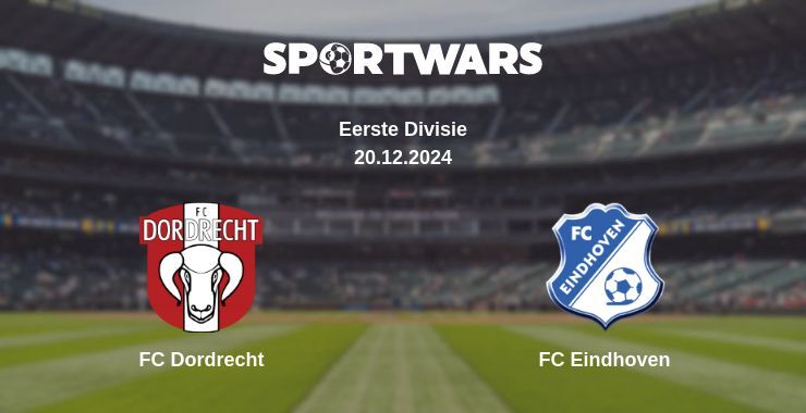 FC Dordrecht — FC Eindhoven watch online for free 20.12.2024