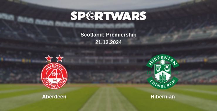 Result of the Aberdeen — Hibernian match, 21.12.2024