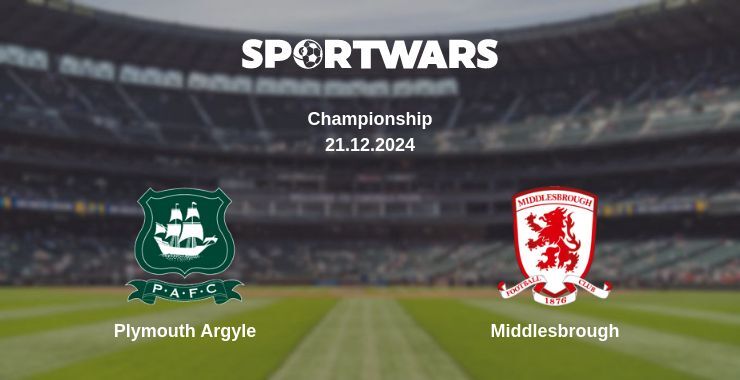 Result of the Plymouth Argyle — Middlesbrough match, 21.12.2024