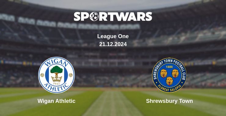 Wigan Athletic — Shrewsbury Town watch online for free 21.12.2024