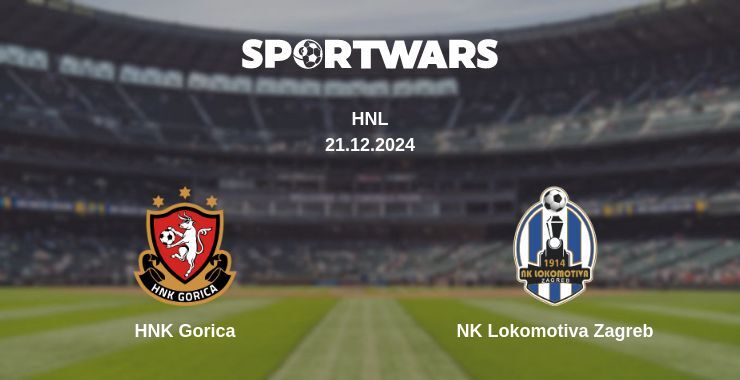 Result of the HNK Gorica — NK Lokomotiva Zagreb match, 21.12.2024