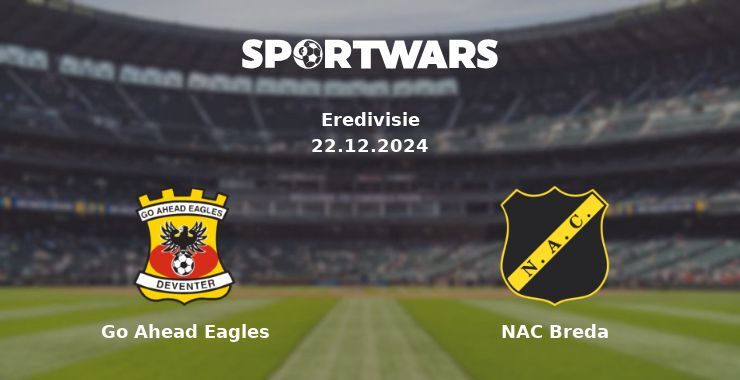 Go Ahead Eagles — NAC Breda watch online for free 22.12.2024