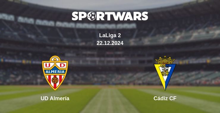 UD Almería — Cádiz CF watch online for free 22.12.2024