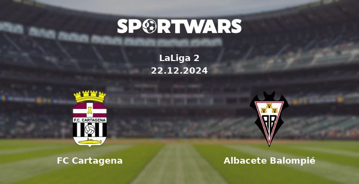 FC Cartagena — Albacete Balompié watch online for free 22.12.2024