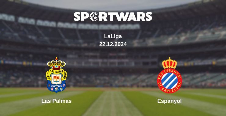 Las Palmas — Espanyol watch online for free 22.12.2024