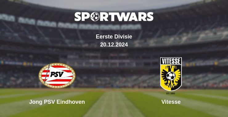 Result of the Jong PSV Eindhoven — Vitesse match, 20.12.2024