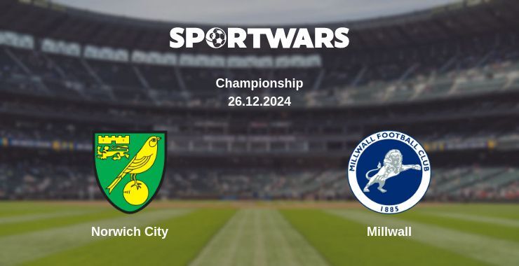 Norwich City — Millwall watch online for free 26.12.2024