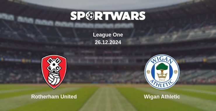 Rotherham United — Wigan Athletic watch online for free 26.12.2024