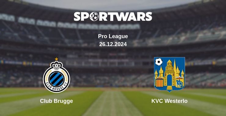 Club Brugge — KVC Westerlo watch online broadcast, 26.12.2024