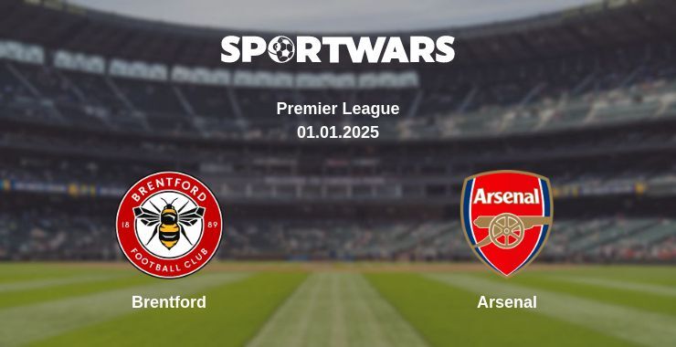 Brentford — Arsenal watch online broadcast, 01.01.2025