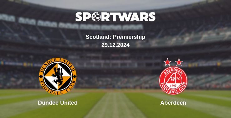 Dundee United — Aberdeen watch online broadcast, 29.12.2024