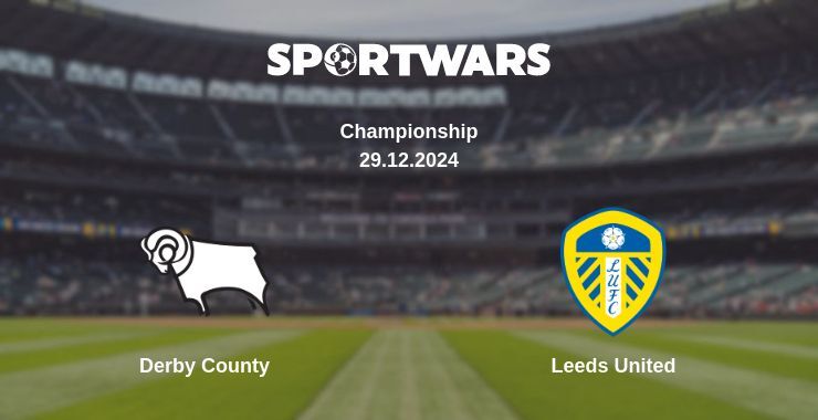 Derby County — Leeds United watch online broadcast, 29.12.2024