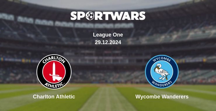 Charlton Athletic — Wycombe Wanderers watch online broadcast, 29.12.2024