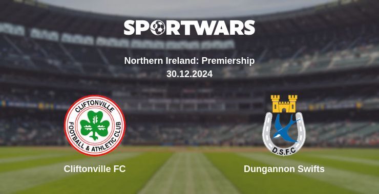 Cliftonville FC — Dungannon Swifts watch online broadcast, 30.12.2024