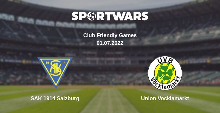 SAK 1914 Salzburg — Union Vocklamarkt watch online for free 01.07.2022