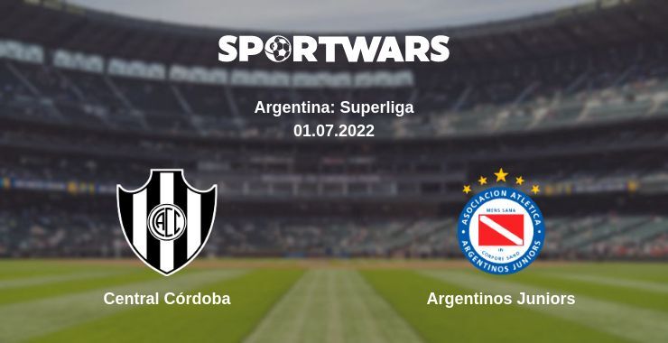 Central Córdoba — Argentinos Juniors watch online for free 01.07.2022