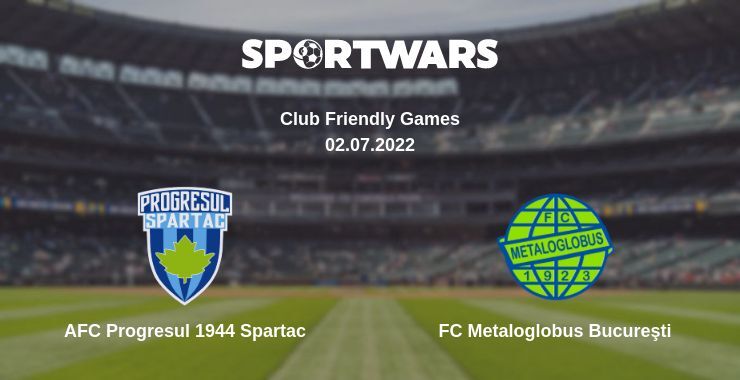 AFC Progresul 1944 Spartac — FC Metaloglobus Bucureşti watch online for free 02.07.2022