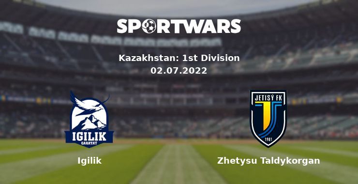 Igilik — Zhetysu Taldykorgan watch online for free 02.07.2022