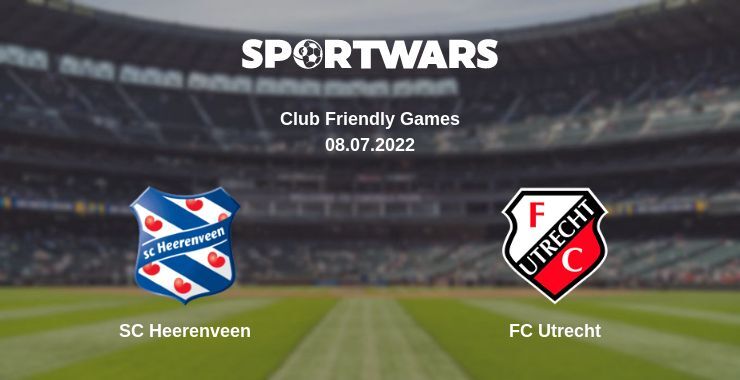 SC Heerenveen — FC Utrecht watch online for free 08.07.2022