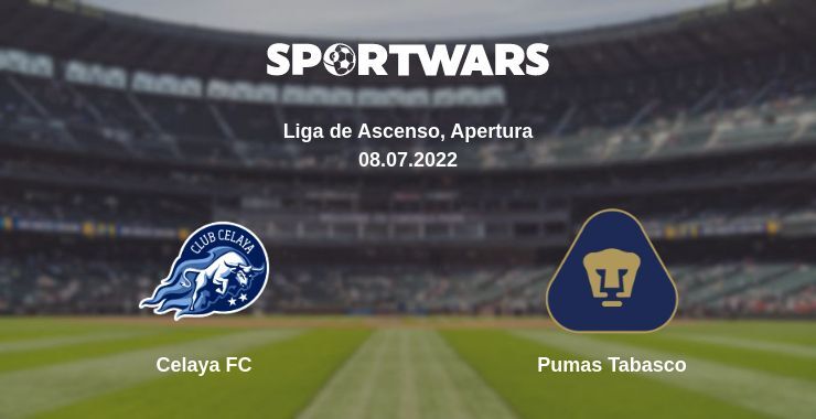 Celaya FC — Pumas Tabasco watch online for free 08.07.2022