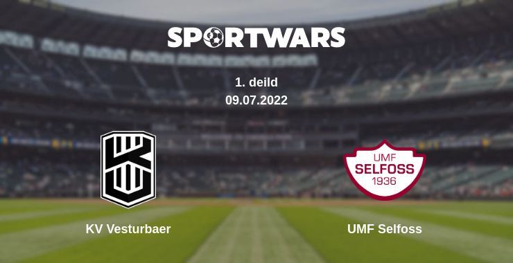 KV Vesturbaer — UMF Selfoss watch online for free 09.07.2022