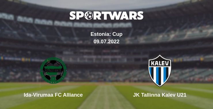 Ida-Virumaa FC Alliance — JK Tallinna Kalev U21 watch online for free 09.07.2022