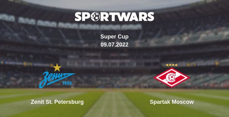 Zenit St. Petersburg — Spartak Moscow watch online for free 09.07.2022