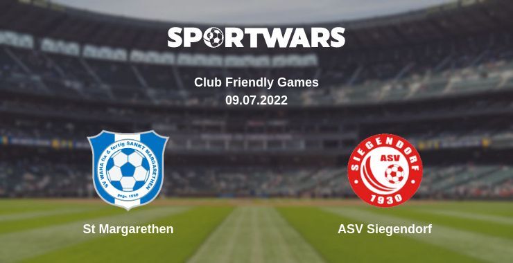 St Margarethen — ASV Siegendorf watch online for free 09.07.2022