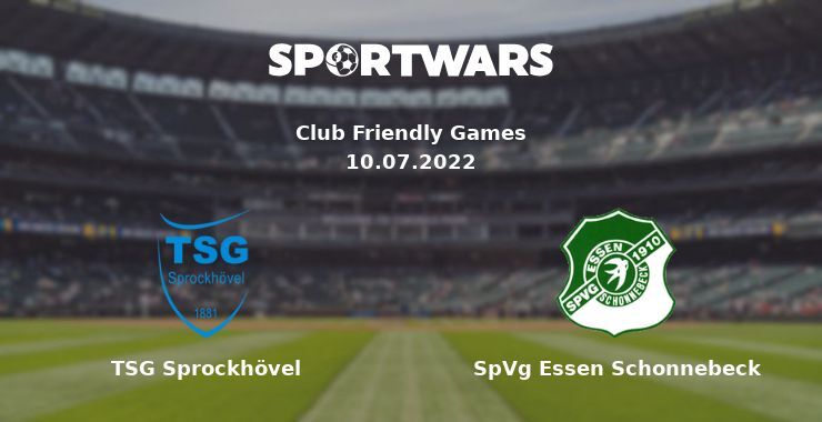 TSG Sprockhövel — SpVg Essen Schonnebeck watch online for free 10.07.2022