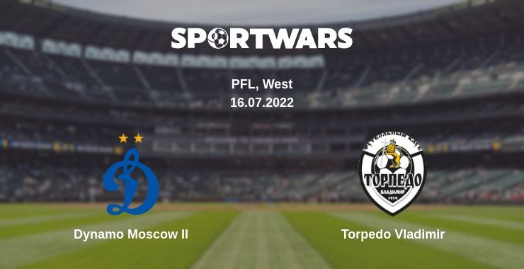 Dynamo Moscow II — Torpedo Vladimir watch online for free 16.07.2022