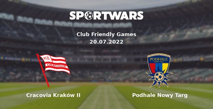 Cracovia Kraków II — Podhale Nowy Targ watch online for free 20.07.2022