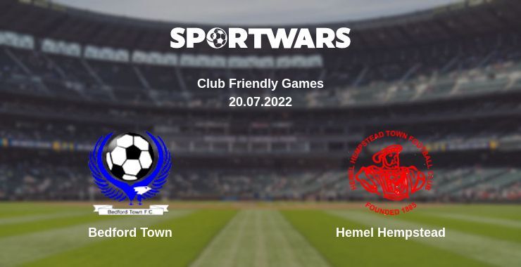 Bedford Town — Hemel Hempstead watch online for free 20.07.2022