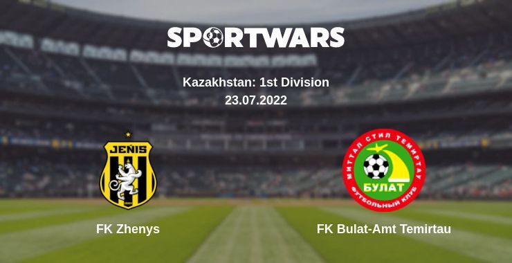 FK Zhenys — FK Bulat-Amt Temirtau watch online for free 23.07.2022