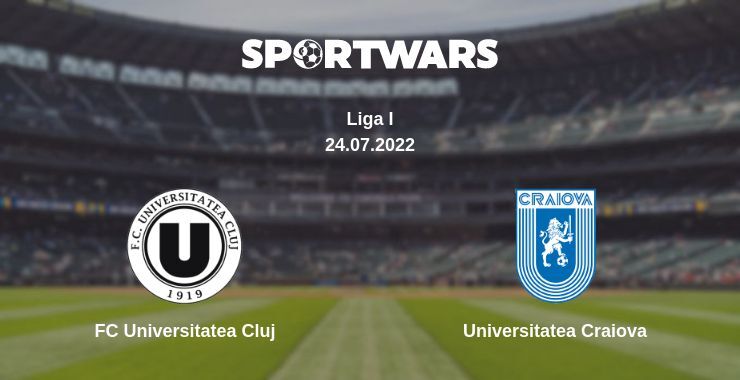 FC Universitatea Cluj — Universitatea Craiova watch online for free 24.07.2022