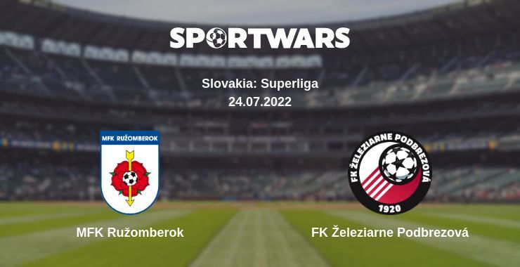 MFK Ružomberok — FK Železiarne Podbrezová watch online for free 24.07.2022