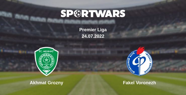 Akhmat Grozny — Fakel Voronezh watch online for free 24.07.2022