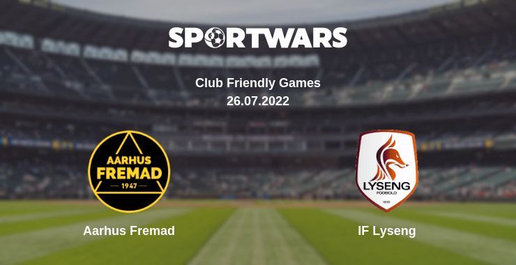 Aarhus Fremad — IF Lyseng watch online for free 26.07.2022