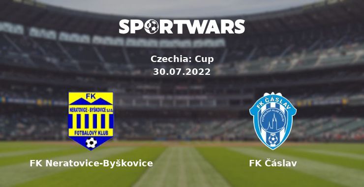 FK Neratovice-Byškovice — FK Čáslav watch online for free 30.07.2022